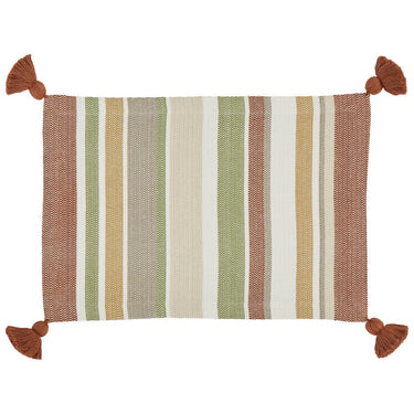 Terra Stripe Placemat Set of 12 Park Designs - The Fox Decor